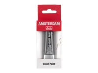 Amsterdam Acrylfarbe Reliefpaint 736 Bleigrau deckend, 20 ml - Art: Acrylfarbe - Detailfarbe: Grau - Set: Nein - Verpackungseinheit: 1 Stück