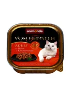 ANIMONDA Vom Feinsten Adult Chicken in carrot sauce - wet cat food - 100g