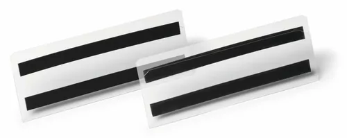DURABLE Etikettentasche HARD COVER magnetisch 12 A5 quer 10
