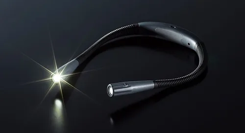 WEDO Leselampe LOOPLIGHT Umhängen mit USB LED einstellbar