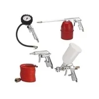 Einhell Druckluft-Set   5-teilig - Druckluft-Werkzeugtyp: Farbspritzpistole - Spritz- /Sprühpistole - Blaspistole - Reifenfüllpistole