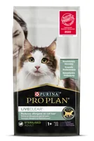 PURINA Pro Plan LiveClear Sterilised Rich in turkey - dry cat food - 1,4kg