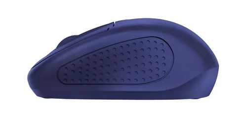Trust Maus Primo - Maus-Typ: Standard - Bedienungsseite: Universal - Maus Features: Scrollrad - Umschaltbare DPI-Auflösung - Detailfarbe: Blau - Schnittstelle: USB-A - Verbindungsart: Kabellos