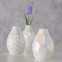 Boltze 2080309 vase Round-shaped vase Ceramic White