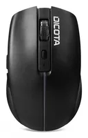 DICOTA Bluetooth Mouse NOTEBOOK - Maus-Typ: Standard - Bedienungsseite: Universal - Maus Features: Programmierbare DPI-Einstellung - Scrollrad - Detailfarbe: Schwarz - Schnittstelle: Bluetooth - USB-C - Verbindungsart: Kabellos