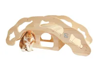 Resch Hasenhausbrücke, 90 x 33 x 31 cm - Nagetierart: Zwergkaninchen - Meerschweinchen - Kaninchen - Material: Holz - Tierart: Nager