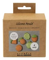 Creativ Company Silikon Form Früchte 6 Stück - Volumen: 0 ml - Detailfarbe: Mehrfarbig - Vegane Kosmetik: Nein - Kosmetik Typ: Giessform