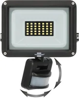 Brennenstuhl LED Spotlight JARO 3060 P (LED Floodlight for wall mounting for outdoor IP65, 20W, 2300lm, 6500K, with motion detector)