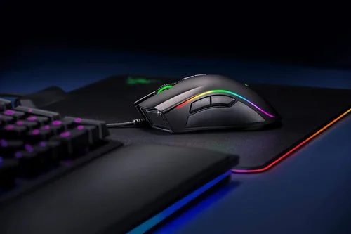 Razer Mamba Elite rechts Optisch USB 16000dpi Schwarz