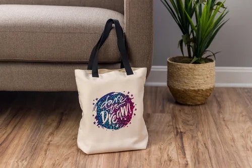 Cricut Infusible Ink Tote Blank Polyester Beige Femme Sac fourre-tout