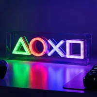 Paladone Dekoleuchte Playstation LED Neon - Themenwelt: PlayStation - Stromversorgung: USB - Höhe: 11 cm