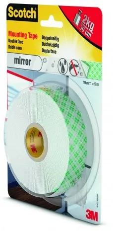 SCOTCH Montageband Mirror 19mmx5m 4496W-1950 -P