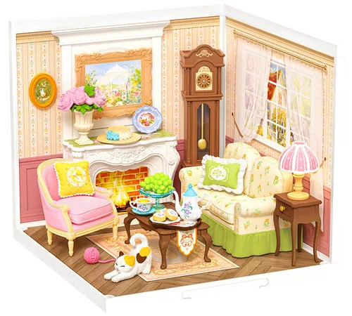 Rolife Holiday Tea Time 1:24 - Level: 2 - Ausführung: Zivil - Set: Ja - Massstab: 1:24 - Altersempfehlung ab: 8 Jahren