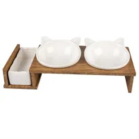 duvoplus Napf-Set Kity Face - Detailfarbe: Braun - Tierart: Katze - Produkttyp: Futternapf