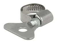 Delock Schlauchschellen-Set 10-16 mm 10 Stück - Detailfarbe: Grau - Art: Schlauchschellen