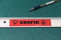 PTOUCH Band, laminiert schwarz/rot TZe-461 PT-3600 36 mm