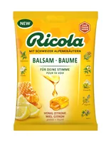 Ricola Bonbons Balsam Honig-Zitrone 68 g - Produkttyp: Lutschbonbons - Nährwertangabe pro: 100 g - Energiegehalt (in kj): 1570 KJ - Energiegehalt (in kcal): 370 Kcal - Fett: 0 g - Davon gesättigte Fettsäuren: 0 g
