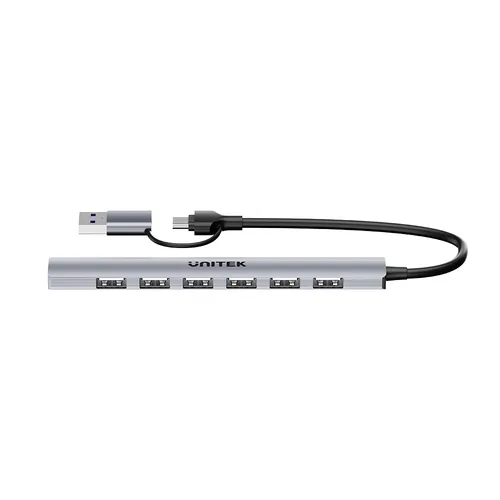 Unitek H1209AGY01 USB-A 5Gbps 7in1 USB hub