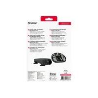 Nacon Faltbares Rad – schwarz [NSW2] - Verbindungsmöglichkeiten: Keine - Plattform: Nintendo Switch 2 - Controller Typ: Lenkrad - Detailfarbe: Grau - Schwarz