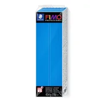 Fimo Modelliermasse Professional Blau - Packungsgrösse: 454 g - Set: Nein - Anwender: Erwachsene - Profis - Detailfarbe: Dunkelblau - Modelliermasse Art: Modelliermasse - Trocknung: Ofenhärtend