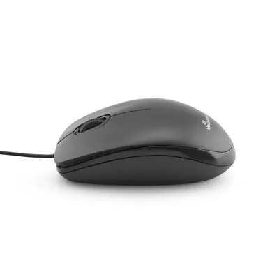MediaRange Maus USB 2.0 3 Tasten, geräuscharm schwarz