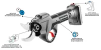 Graphite Energy+ 18V Li-Ion brushless pruner without battery
