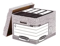 FELLOWES BankersBox Standard 00810-FFEU grau/weiss 33.5x29.2x40.4cm