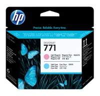 HP 771 Light Magenta/Light Cyan DesignJet Printhead testina stampante Getto termico d'inchiostro