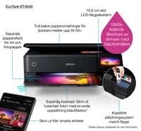 Epson EcoTank ET-8550 Inkjet A3 5760 x 1440 DPI 32 ppm Wi-Fi