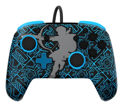 PDP Rematch Wired Controller 500-134-SKSG NSW,Shoot,Glow in the Dark