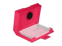 DELOCK Schutzbox für 3.5"" HDD rot