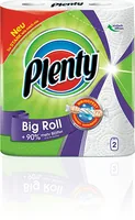 Plenty Haushaltspapier Extra Long 2 Rollen à 86 Blatt - Verpackungseinheit: 2 Stück - Anzahl Blatt: 86 × - Natürlich Leben: Ja