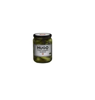 Hugo Reitzel Glas Schweizer Gurken 430 g - Produkttyp: Essigkonserven - Nährwertangabe pro: 100 g - Energiegehalt (in kj): 158 KJ - Energiegehalt (in kcal): 37 Kcal - Fett: 0.5 g - Gesättigte Fettsäuren: 0 g