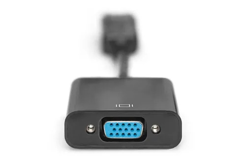 Digitus AK-340410-001-S video cable adapter 0.15 m VGA (D-Sub) Black