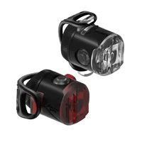 Lezyne Velolampe LED Femto USB Drive Pair - Betriebsart: Akkubetrieb - Lichtfarbe: Rot - Weiss - Montageart: Gummizug - Leuchten Kategorie: Rücklicht - Vorderlicht - Lichtstärke: 15 lm - Set: Ja