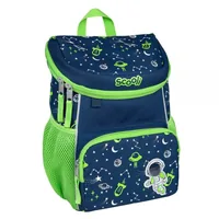 Scooli Anton Astronaut backpack School backpack Blue, Green