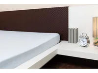 COCON Fixleintuch 90-100 x 200 cm, Eisblau - Eigenschaften: Keine Eigenschaft - Zertifikate: Keine Zertifizierung - Grösse: 90-100 x 200 cm - Matratzenhöhe bis: 30 cm - Detailfarbe: Eisblau - Trocknergeeignet: Ja
