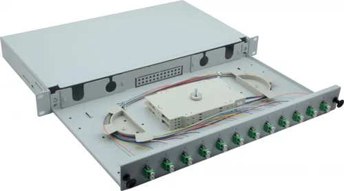 Helos 375552 rack cabinet 1U Grey