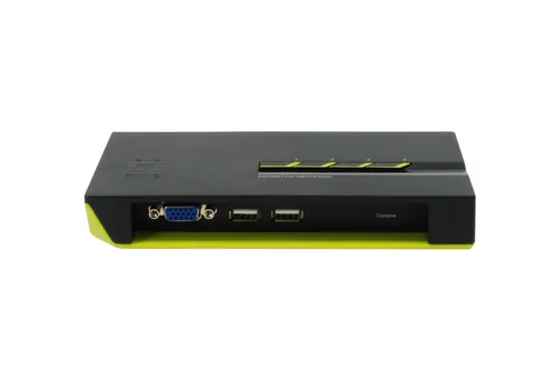 LevelOne KVM Switch 4xUSB-A4xVGA schwarz