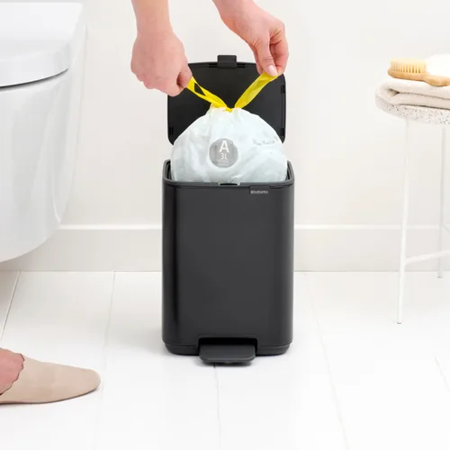 Brabantia Bo 4 L Rectangular Steel Black