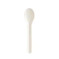 BioPak Einweg-Löffel Pluma, 15 cm, Weiss, 100 Stück - Produkttyp: Einweg-Löffel - Materialtyp: Papier - Material: Karton - Detailfarbe: Weiss - Verpackungseinheit: 100 Stück
