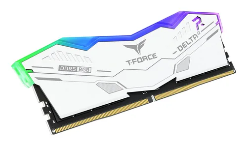 32GB RAM TeamGroup T-Force Delta DIMM 32GB Dual-Kit DDR5-6000 CL30 - RGB White