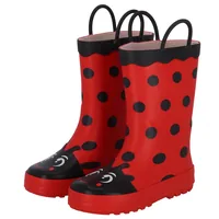 Esschert Design Gummistiefel Marienkäfer, Gr. 27/28 - Detailfarbe: Rot