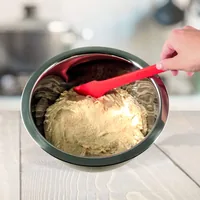 Dr.Oetker Teigschaber Flexxibel Love Rot - Set: Nein - Detailfarbe: Rot - Spülmaschinenfest: Ja - Material Küchenhelfer: Silikon