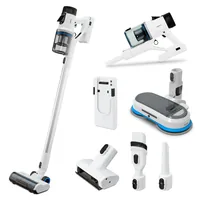 Medion Akku-Stielstaubsauger P400 W+ mit Wischaufsatz - Produkttyp: Multiflächenreiniger - Eigenschaften: Abnehmbarer Wassertank