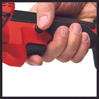 Einhell Akku-Bandfeile TE-BF 18 V Solo - Ausstattung: Transporttasche - Set: Nein - Produktkategorie: Bandschleifer - Werkzeugaufnahme: Werkzeuglos - Akkusystem: Einhell Power X-Change - Funktionen: Schleifen