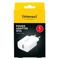 INTENSO Power Adapter W5A Charger 7800512 5W, USB-A, white