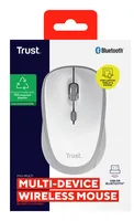 Trust Yvi+ Maus Universal Beidhändig RF Wireless + Bluetooth Optisch 1600 DPI