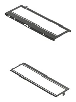 HAVN HS 420 Fan Brackets für 360 mm Radiatoren Schwarz - 