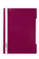 DURABLE Schnellhefter A4 Purpur, 50 Stück - Typ: Schnellhefter - Ausstattung: Keine - Detailfarbe: Purpur - Transparent - Material: Polypropylen (PP)